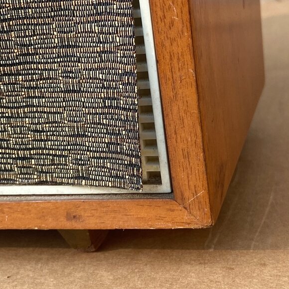 Vintage Admiral AM/FM/Phono Radio TESTED WORKS Model: YG539 6H4N-2 Made In Japan - Picture 5 of 14